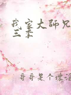 我家大师兄 第三季