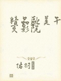 精品欧美午夜寂寞影院