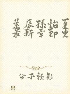 叶辰孙怡夏若雪最新章节更新时间