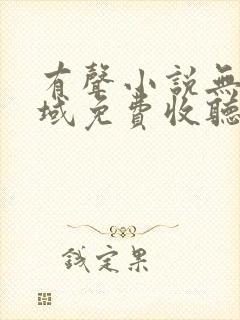 有声小说无敌剑域免费收听