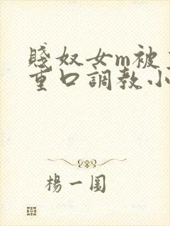 贱奴女m被主人重口调教小说