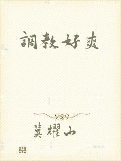 调教好爽