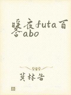 暖夜futa百合abo