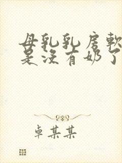 母乳乳房软软的是没有奶了吗