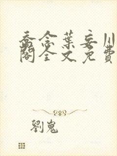 乔念叶妄川笔趣阁全文免费