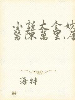 小说大全妙手龙医陈万里,唐嫣然