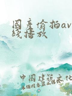 国产偷拍av在线播放