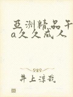 亚洲精品午夜va久久成人