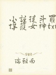 小说从斗罗开始俘获女神txt