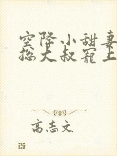 空降小甜妻:霸总大叔宠上瘾