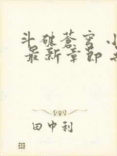 斗破苍穹 小说 最新章节 无弹窗