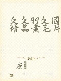 久久99久国产精品黄毛片入口