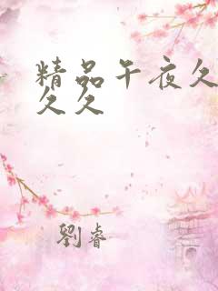 精品午夜久久久久久