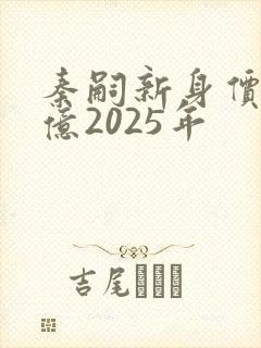 秦嗣新身价多少亿2025年