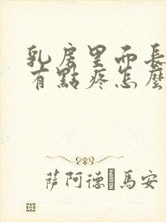 乳房里面长硬块有点疼怎么回事