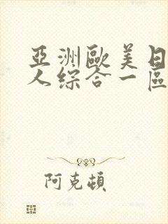 亚洲欧美日韩成人综合一区