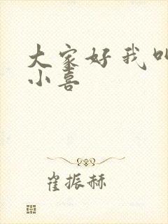 大家好 我叫林小喜