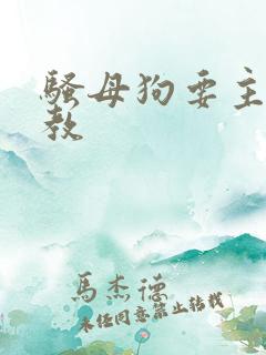骚母狗要主人调教
