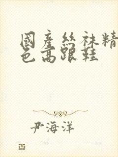 国产丝袜精品黑色高跟鞋