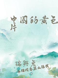 中国的黄色一级片