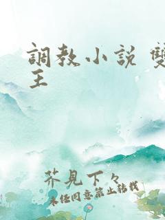 调教小说 双男主