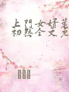 上门女婿叶辰萧初然全文免费正版