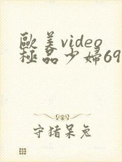 欧美video极品少妇69