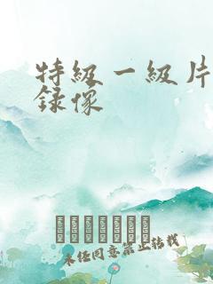 特级一级片黄色录像