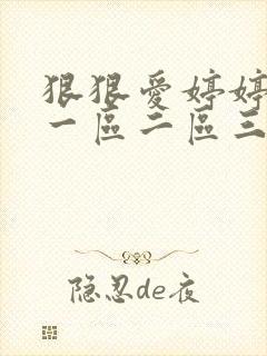 狠狠爱婷婷久久一区二区三区