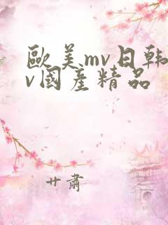 欧美mv日韩mv国产精品