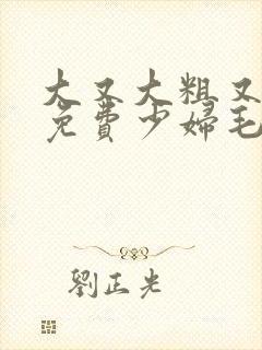 大又大粗又爽又免费少妇毛片