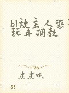 bl被主人惩罚玩弄调教