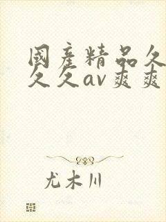 国产精品久久久久久av爽爽