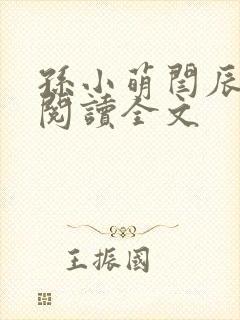 孙小萌闫辰免费阅读全文