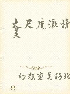 大尺度激情戏欧美