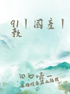 91丨国产丨调教