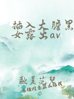 插入大胆黑丝熟女露出av