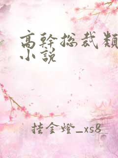 高干总裁类甜宠小说