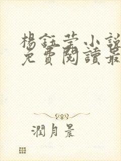 杨钰莹小说全文免费阅读最新章节