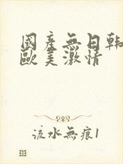 国产无日韩精品欧美激情