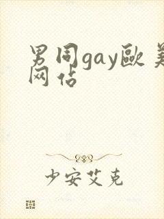 男同gay欧美网站