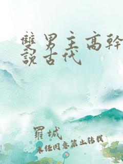 双男主高干文小说古代