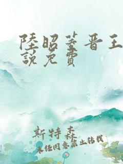 陆昭菱晋王的小说免费