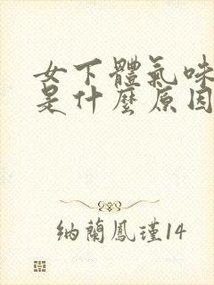 女下体气味很大是什么原因