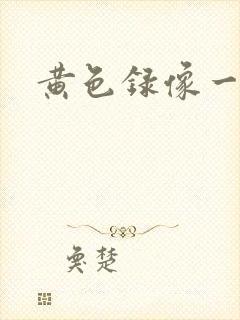 黄色录像一及片