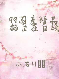 99国产精品自拍自在自线