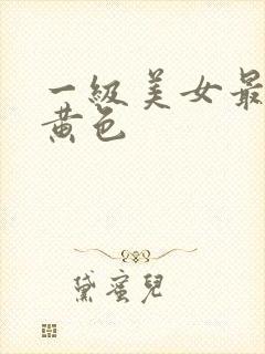 一级美女最性感黄色