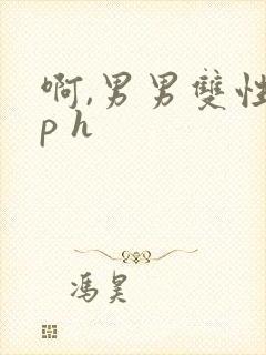 啊,男男双性np h