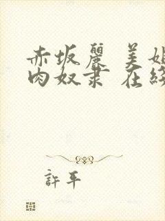 赤坂丽 美姐妹肉奴隶 在线观看