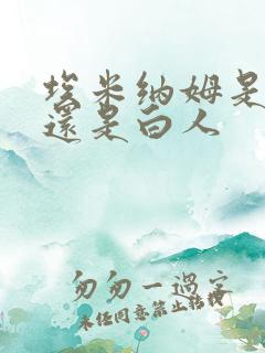 埃米纳姆是黑人还是白人